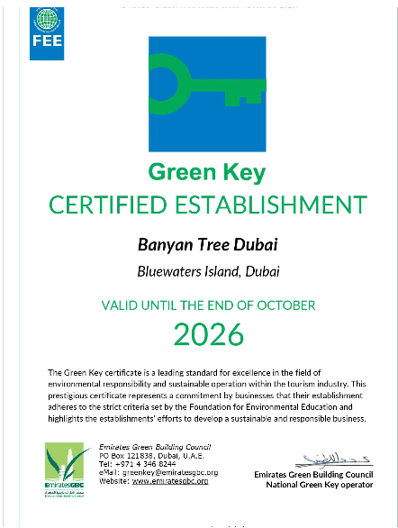 Green Key Certified Establishment